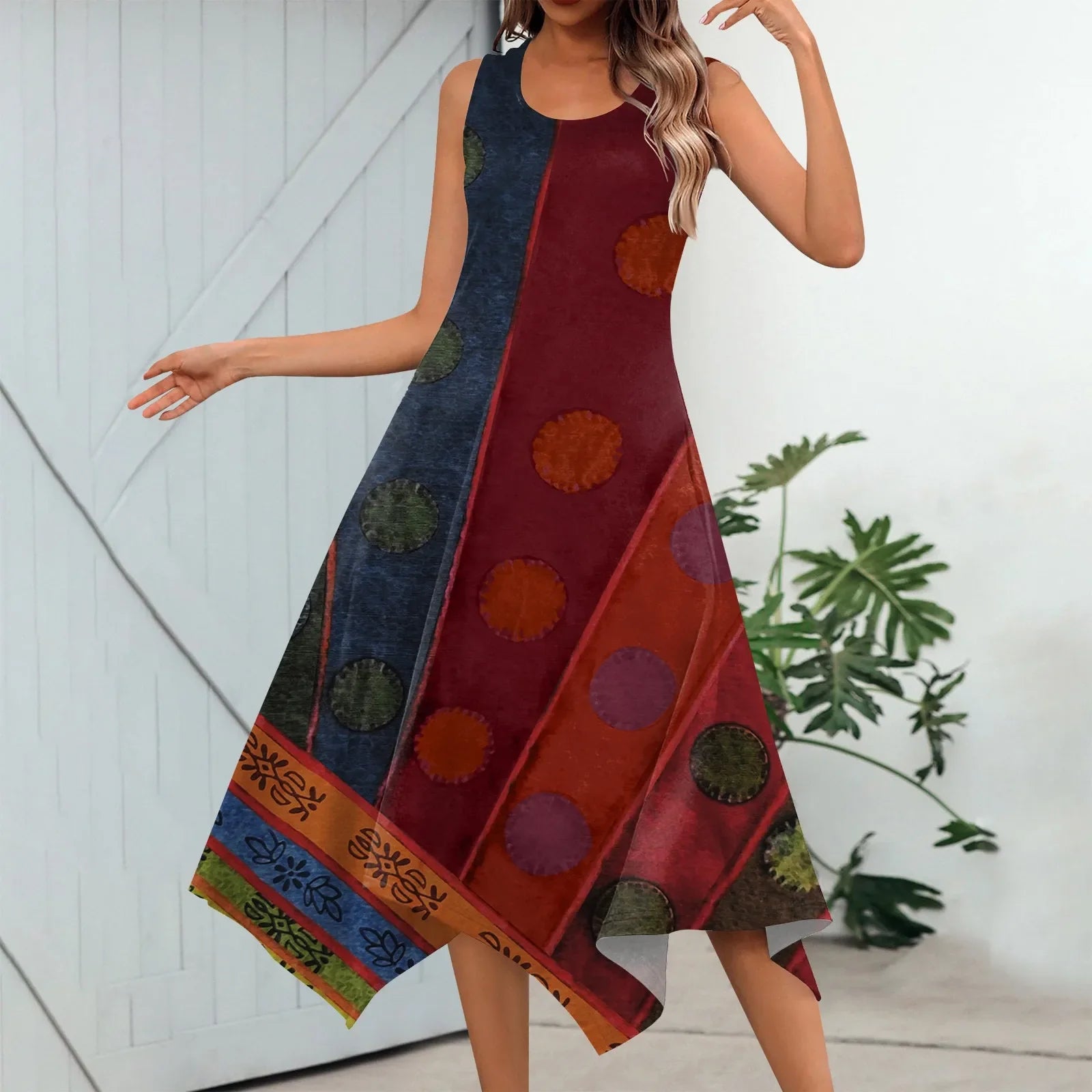 Cavell™ – Robe d'été avec ourlet ludique