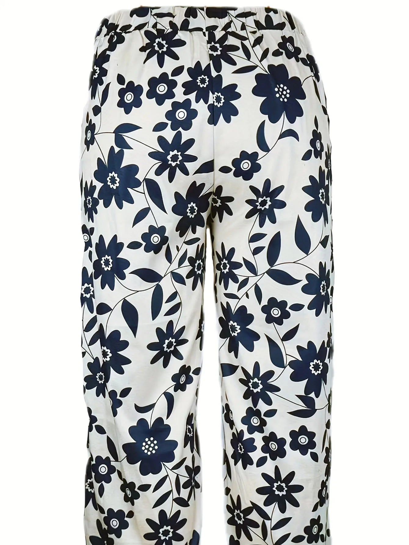 Lavina | Pantalon ample avec un imprimé floral élégant