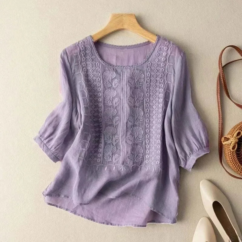 MARIA™ - BLOUSE PRINTEMPS LÉGÈRE DÉCONTRACTÉE