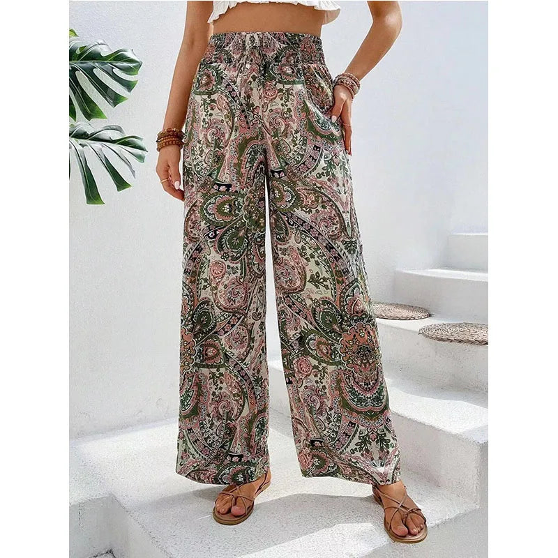 Analyn | Pantalon boho ample