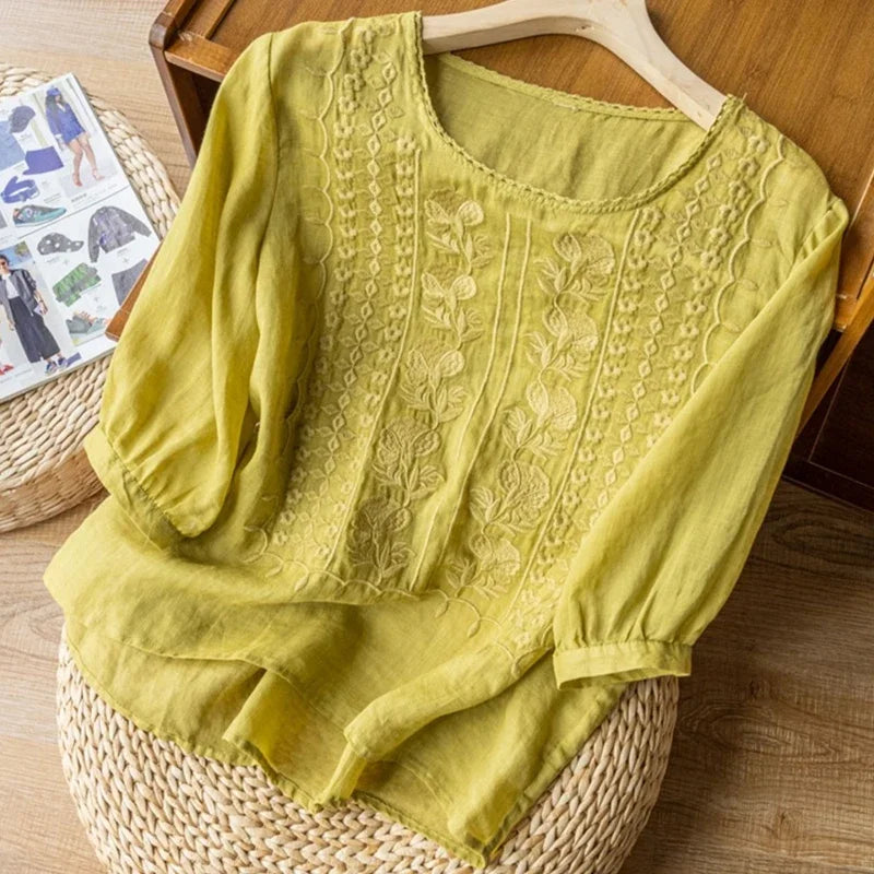 MARIA™ - BLOUSE PRINTEMPS LÉGÈRE DÉCONTRACTÉE