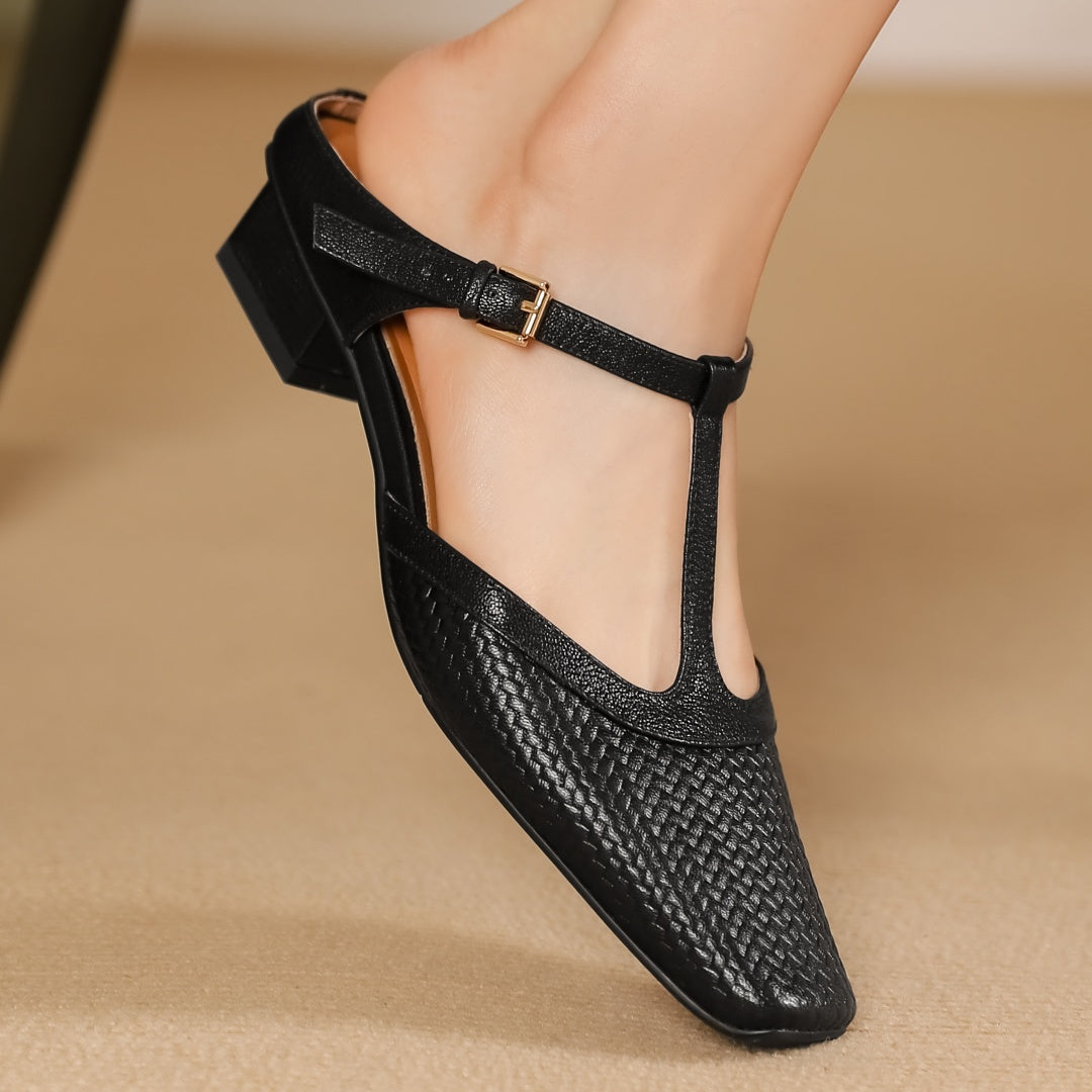 Mules en Cuir Sophia