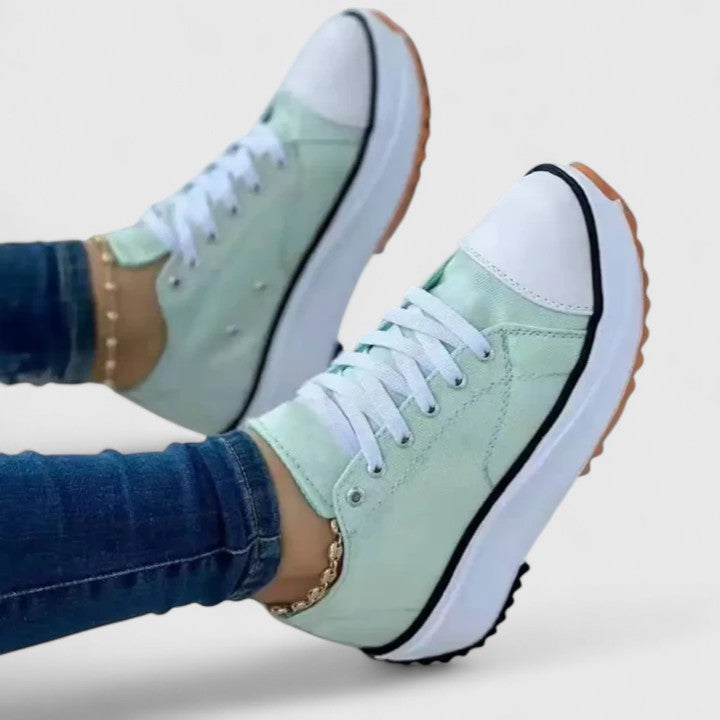Solenya | Baskets plateformes colorées pour femmes