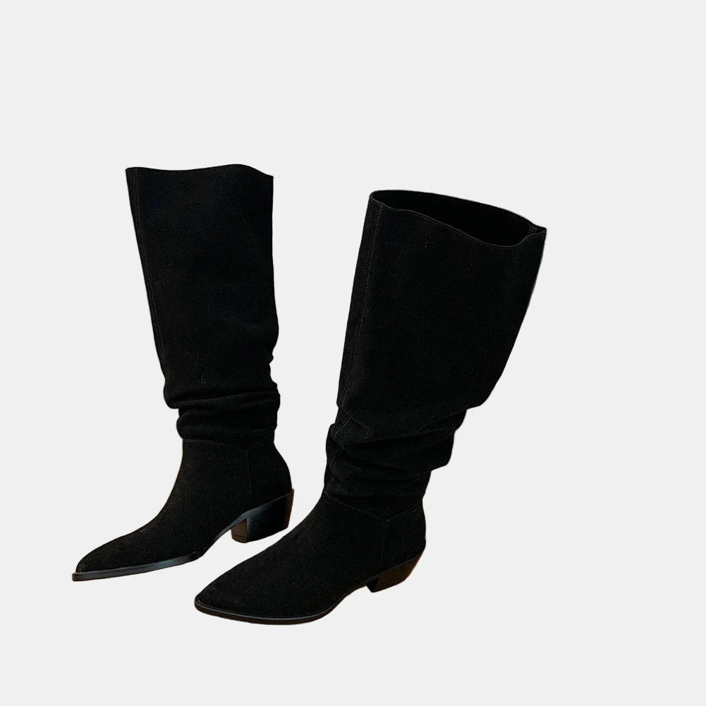 Thea | Suede Retro Autumn Boots