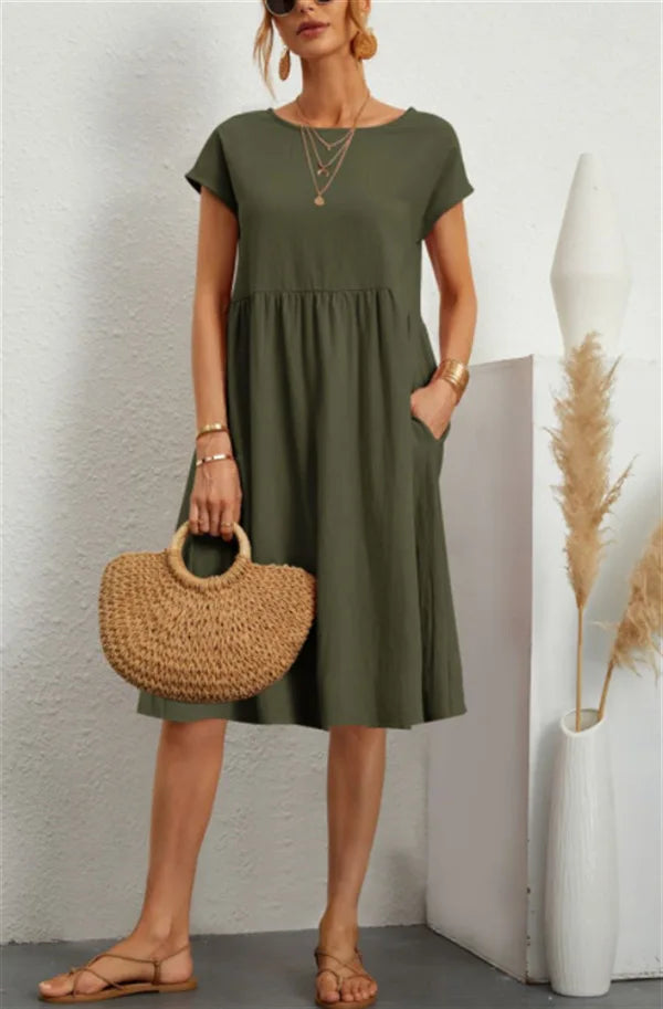 Cavell™ – Robe d'Été avec Élégance Décontractée