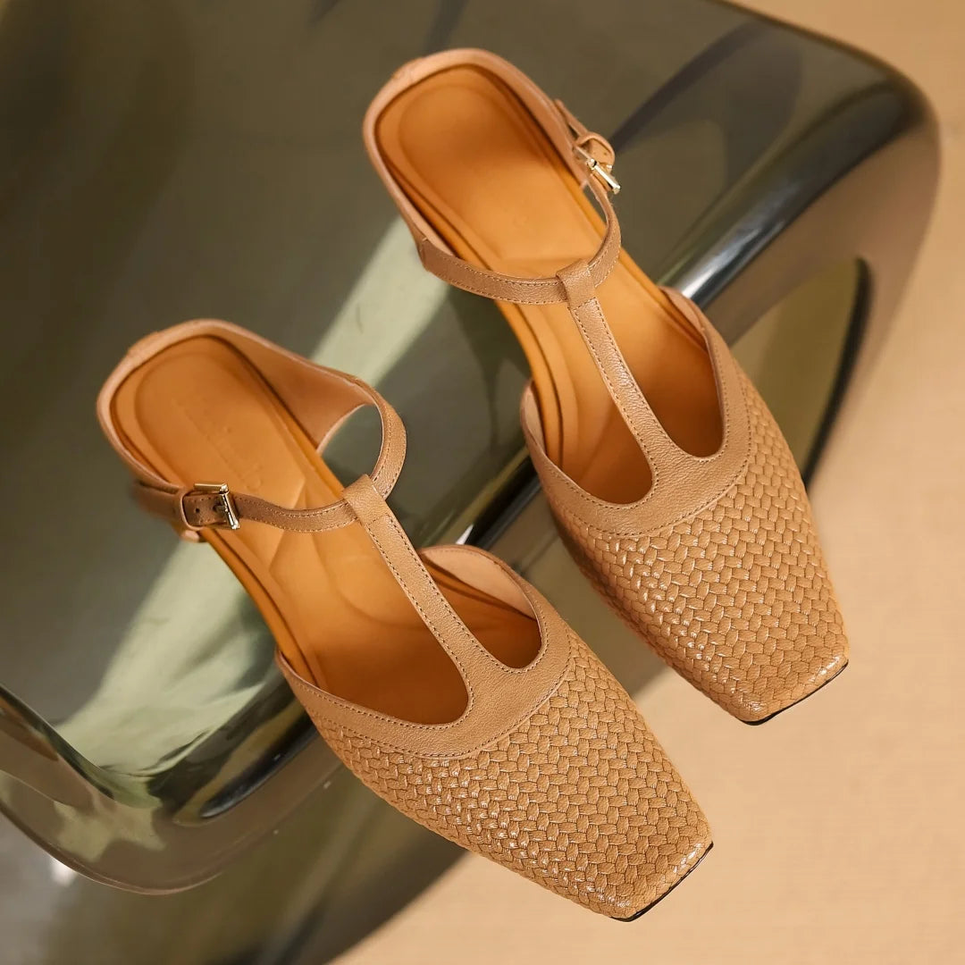 Mules en Cuir Sophia