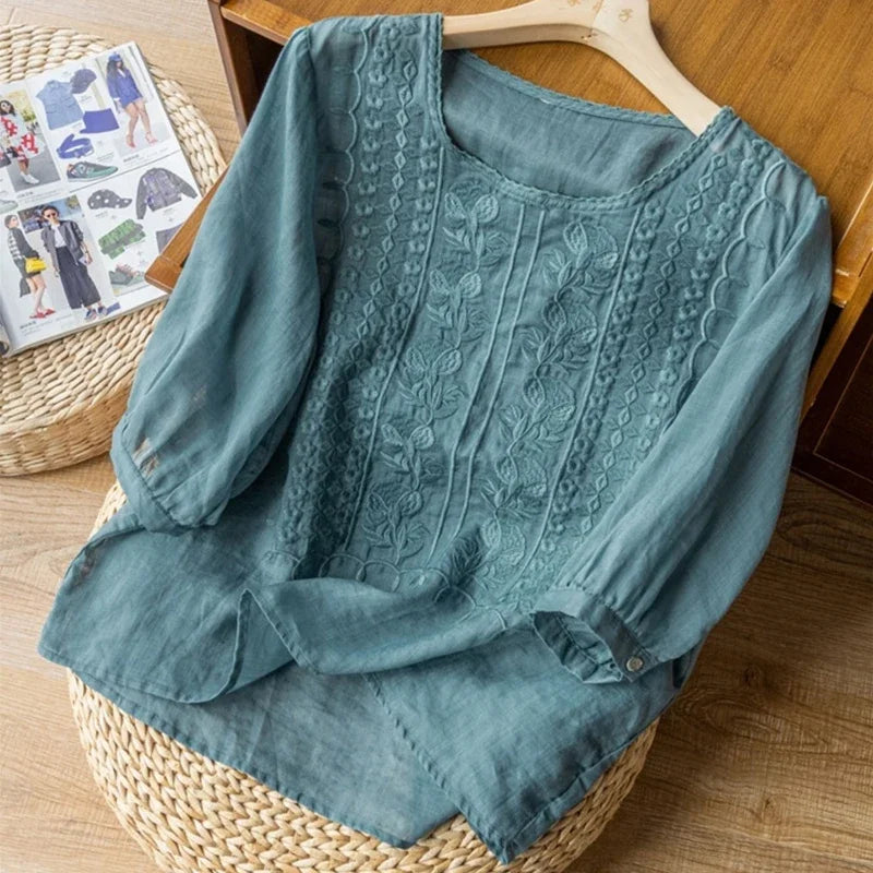 MARIA™ - BLOUSE PRINTEMPS LÉGÈRE DÉCONTRACTÉE