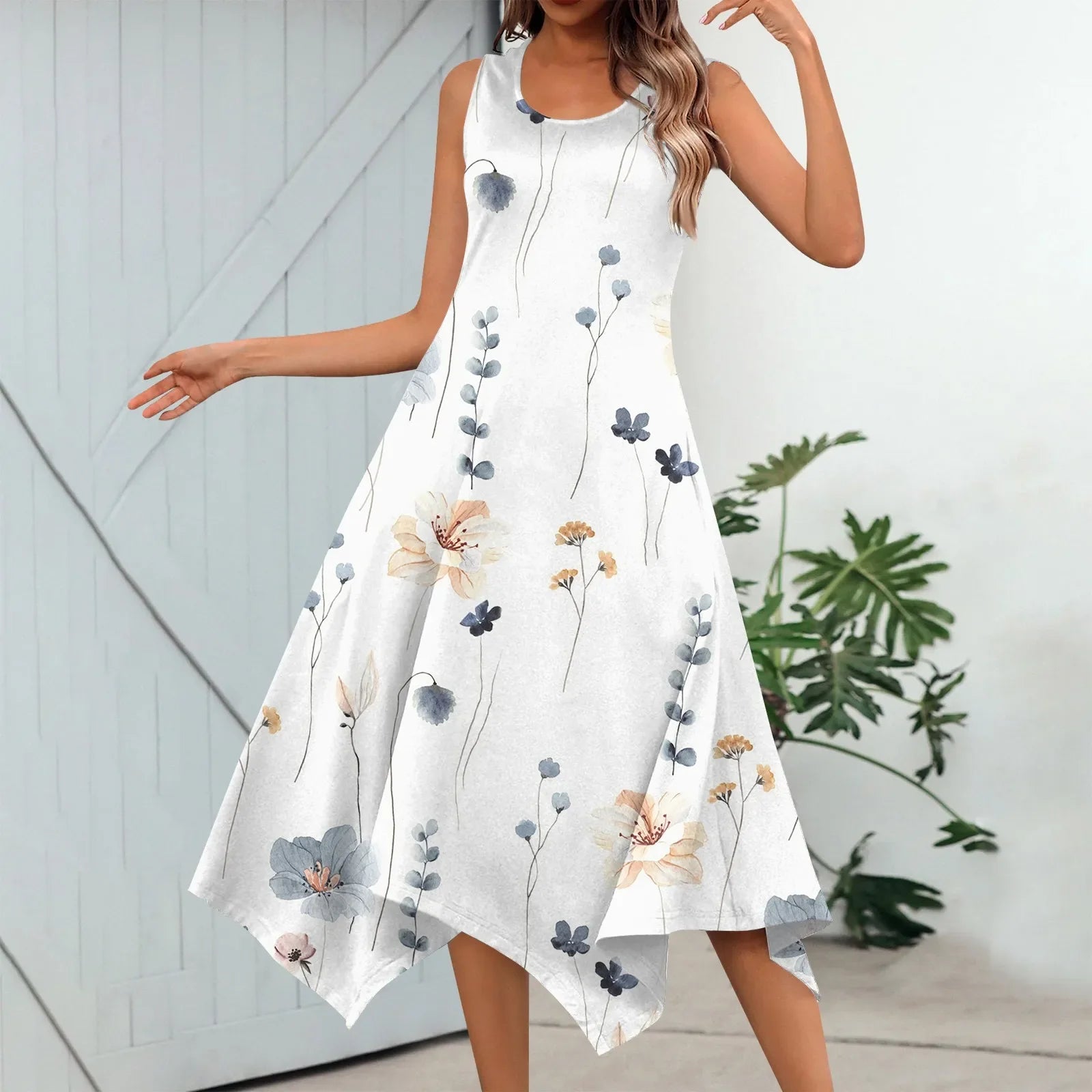 Cavell™ – Robe d'été avec ourlet ludique