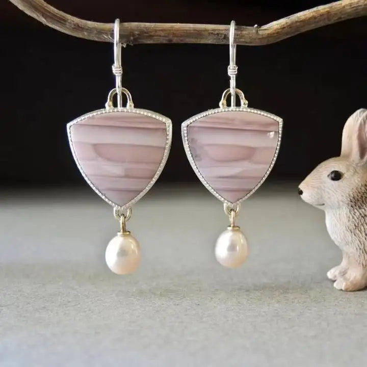 Boucles d'oreilles triangulaires classiques