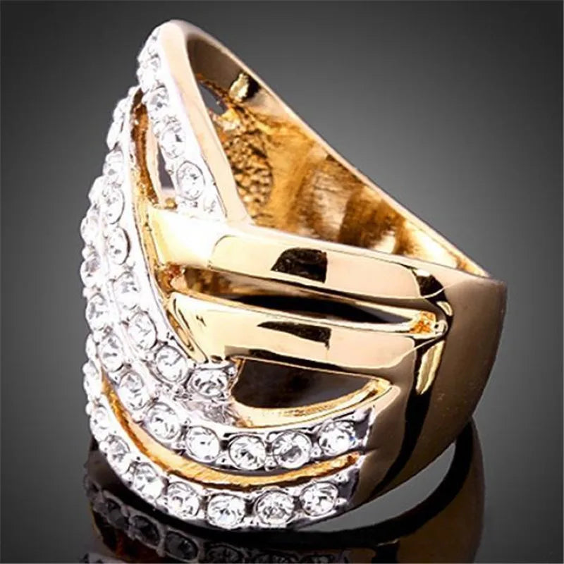 Bague Triple Cœur en Ton Argent