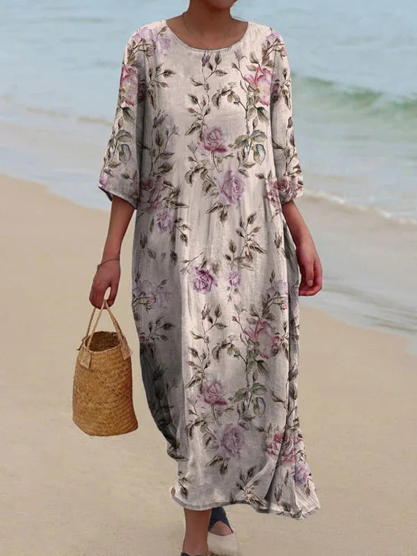 Cavell™ – Robe Fleurie avec Douce Romance