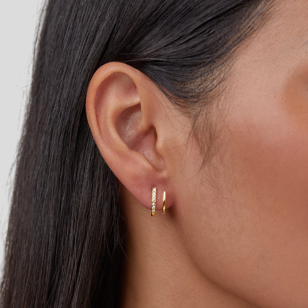 Boucles d'oreilles en cristal griffes