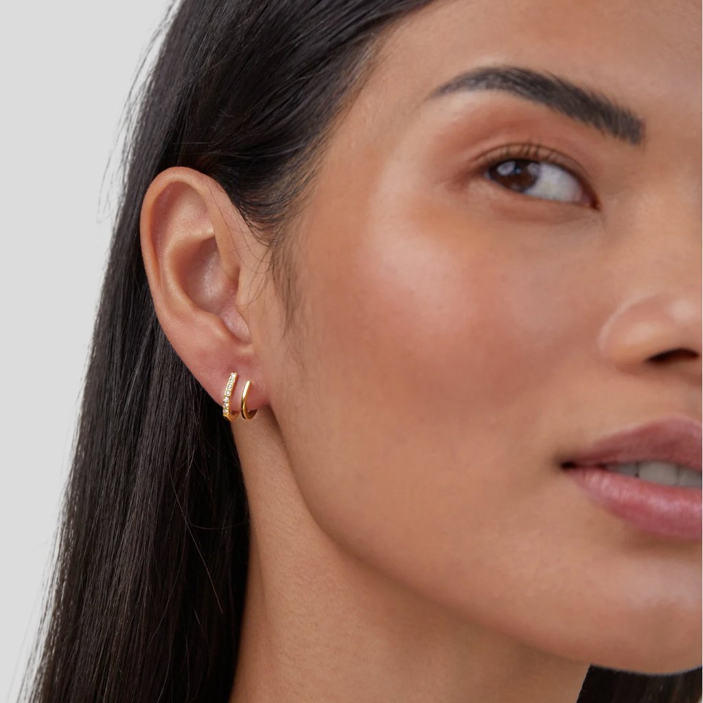 Boucles d'oreilles en cristal griffes