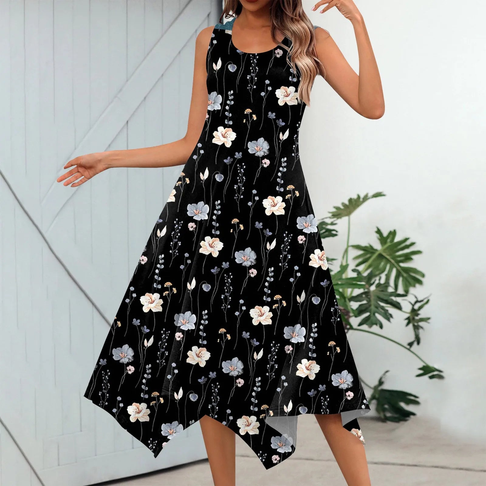 Cavell™ – Robe d'été avec ourlet ludique