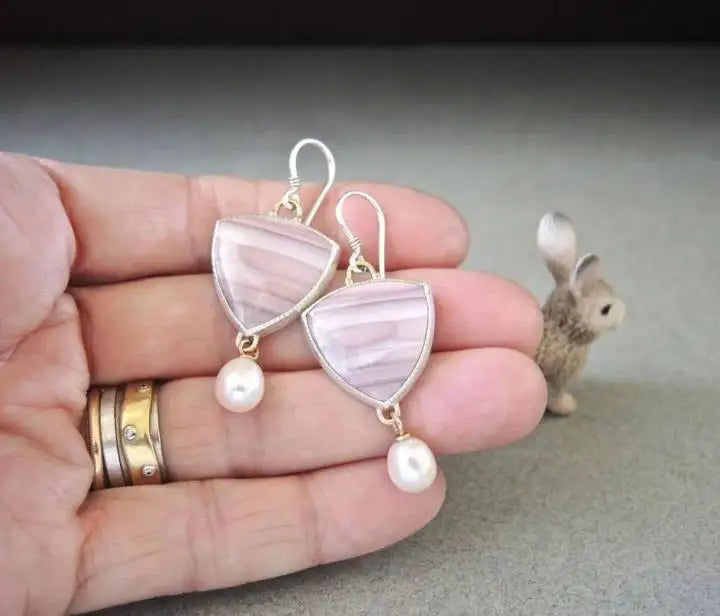 Boucles d'oreilles triangulaires classiques