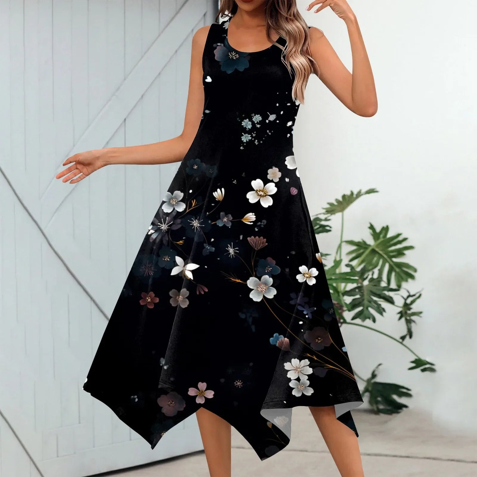Cavell™ – Robe d'été avec ourlet ludique