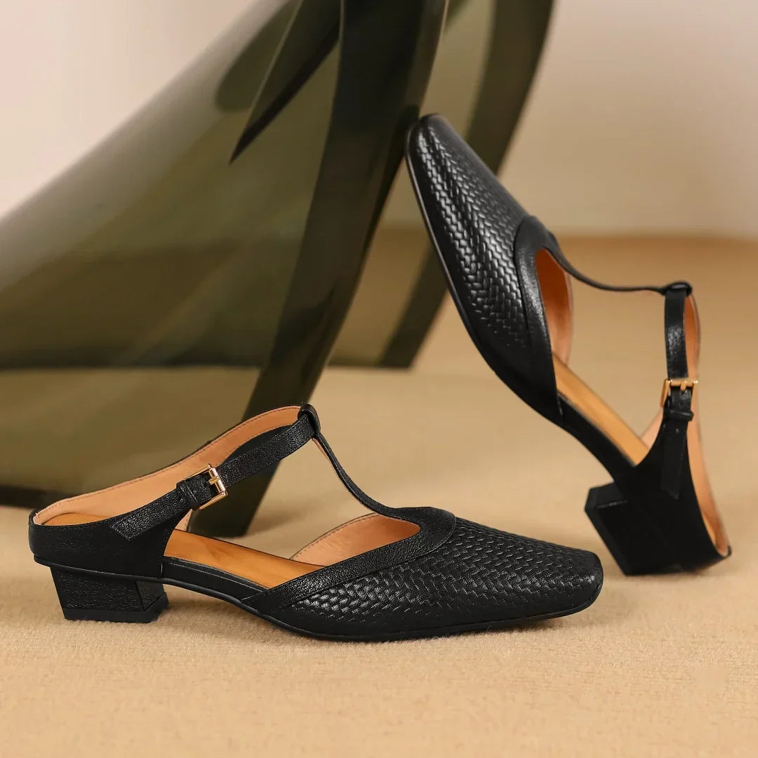 Mules en Cuir Sophia