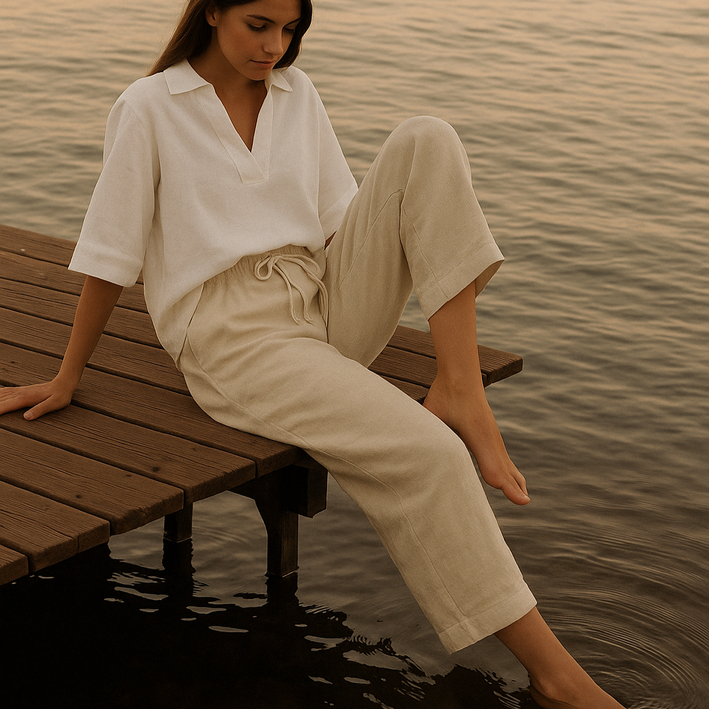 Eloise | Pantalon d'été en lin