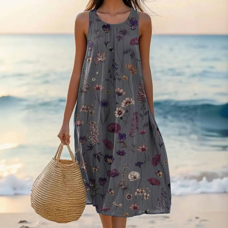 Celestine™ - ROBE VINTAGE À IMPRIMÉ FLORAL