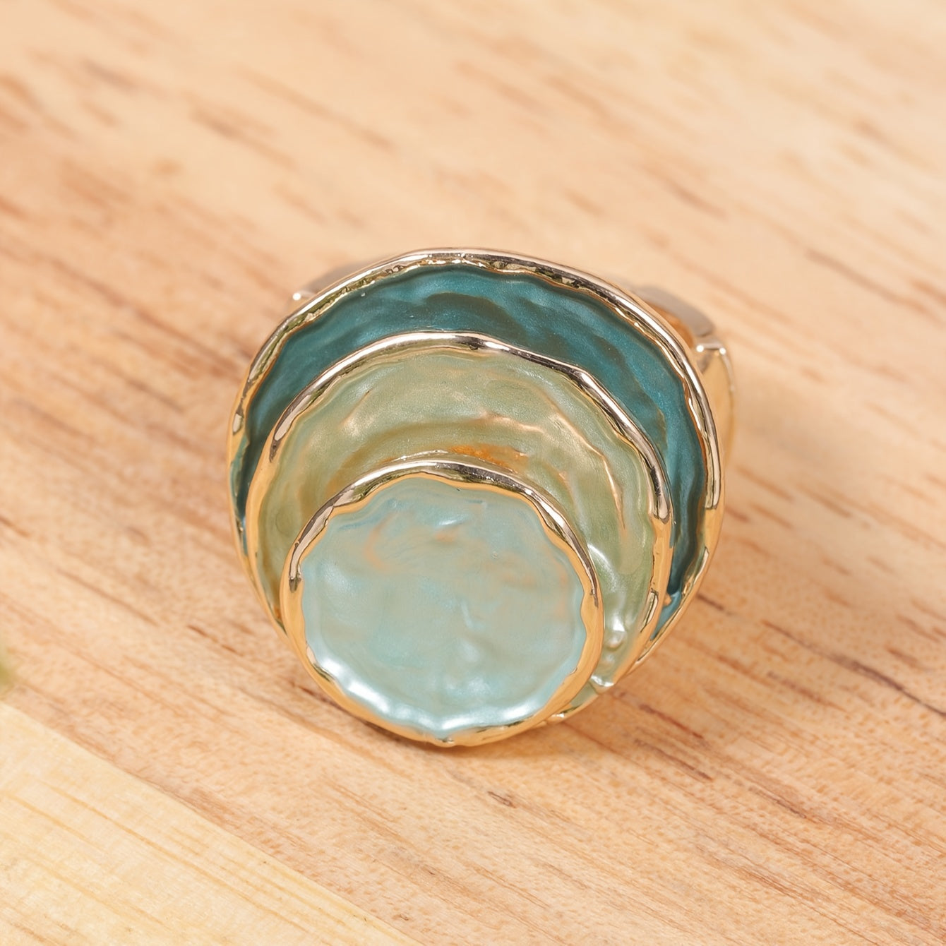 Bague Boho à Triple Étage