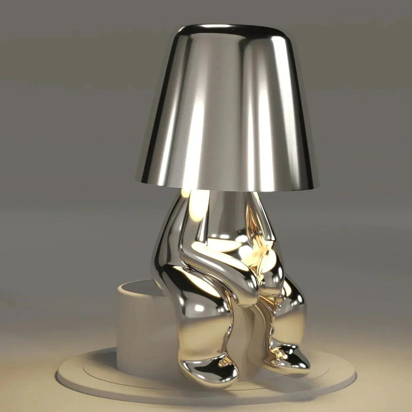 Lampe de table penseur