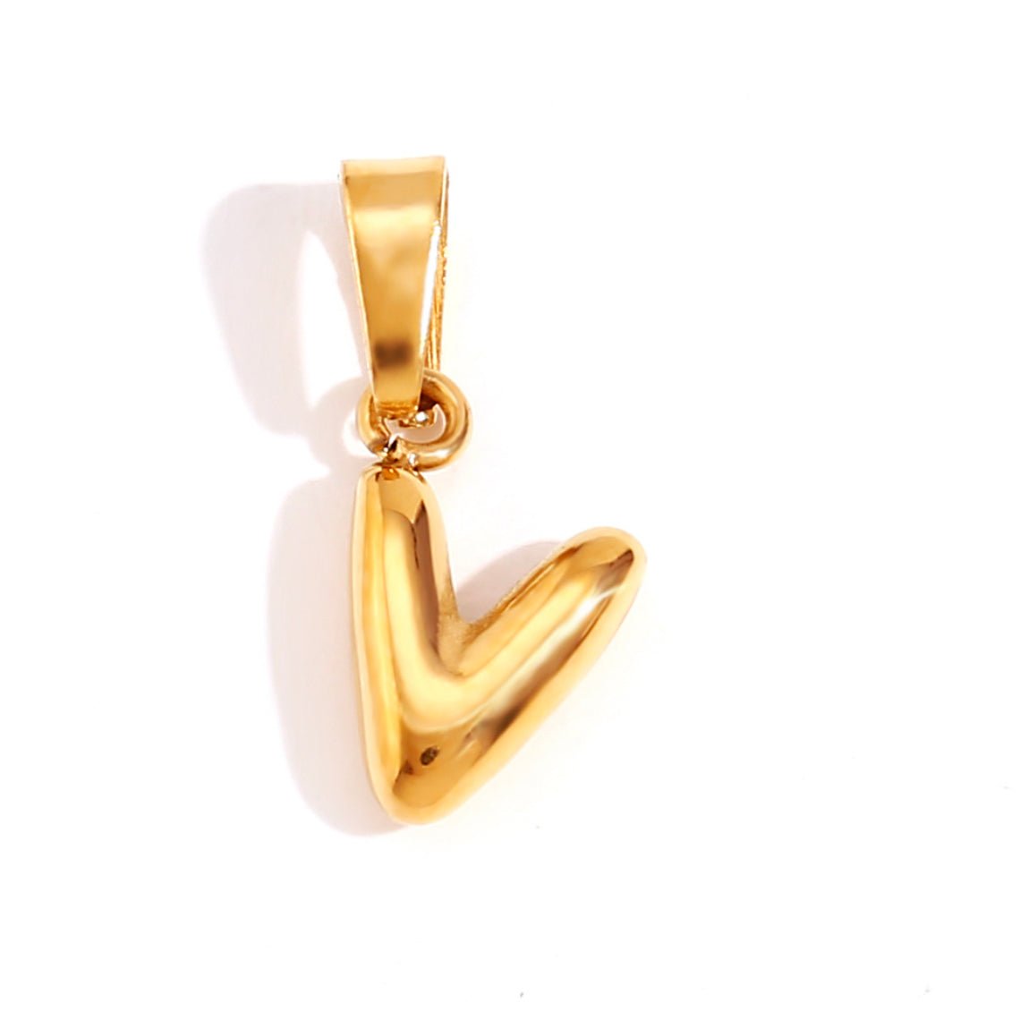 Collier en lettres bulle sophistiqué