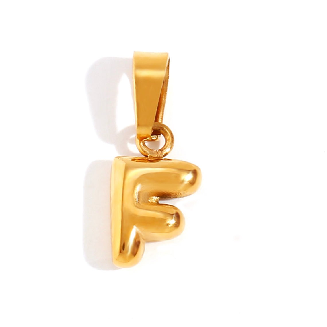 Collier en lettres bulle sophistiqué