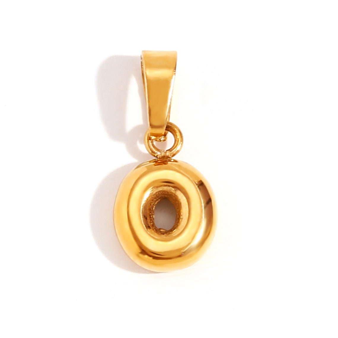 Collier en lettres bulle sophistiqué