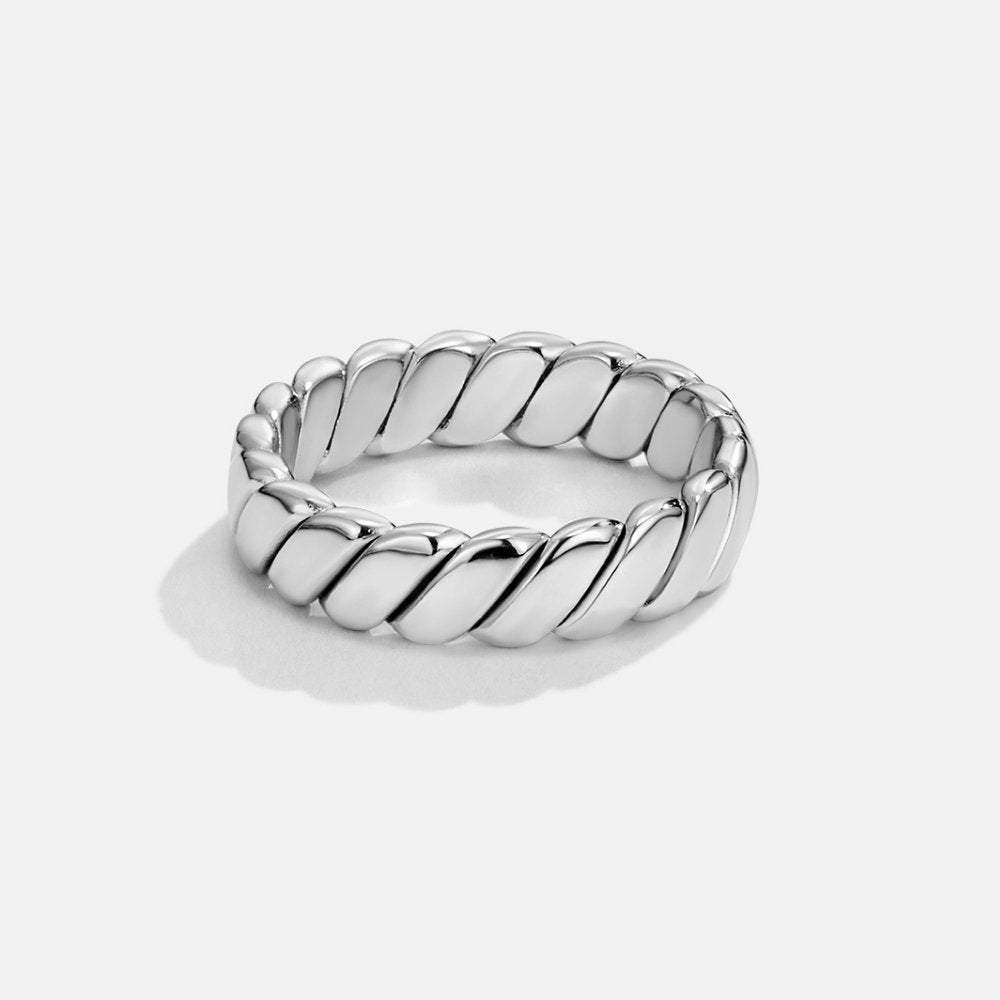 Bague en Argent Infini Tordue Calira