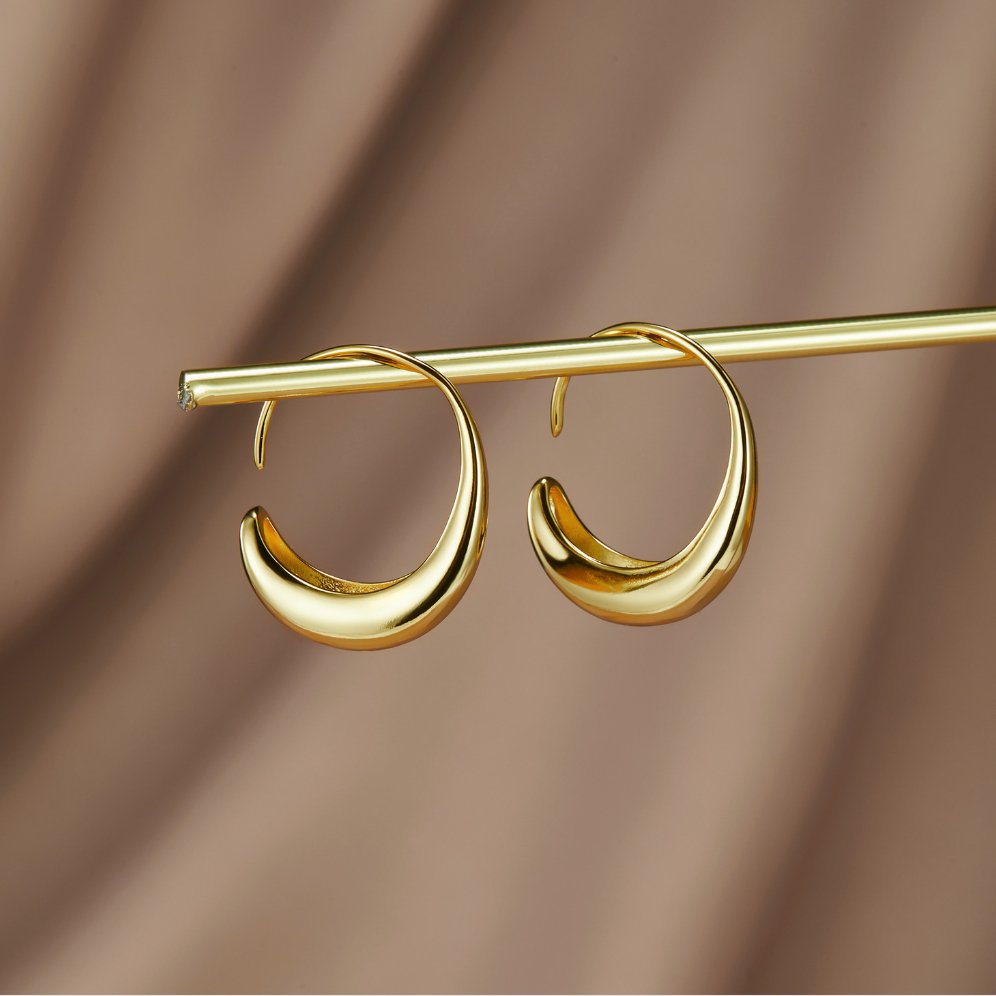 Cina - Boucles d'oreilles en forme de cercle