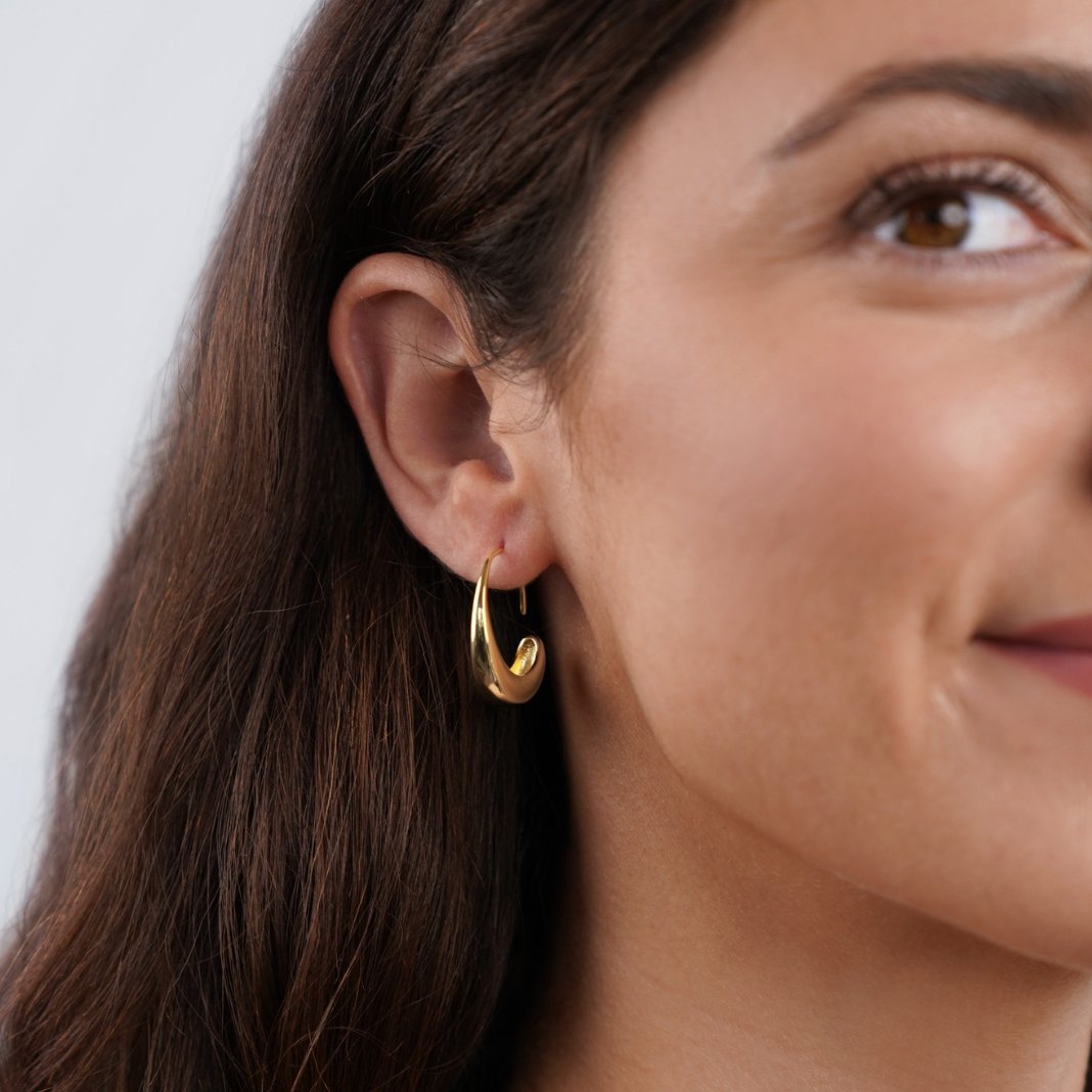 Cina - Boucles d'oreilles en forme de cercle