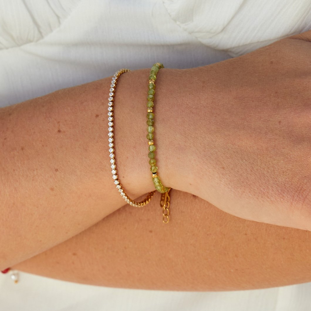 Bracelet Tennis Cordelia en Or