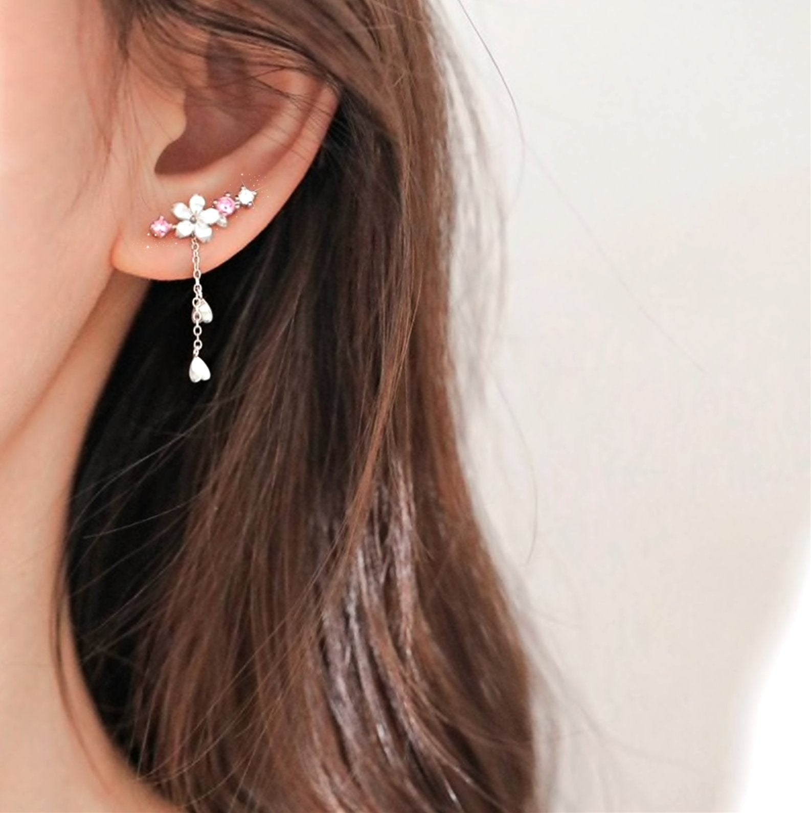 Boucles d'oreilles Cerisier