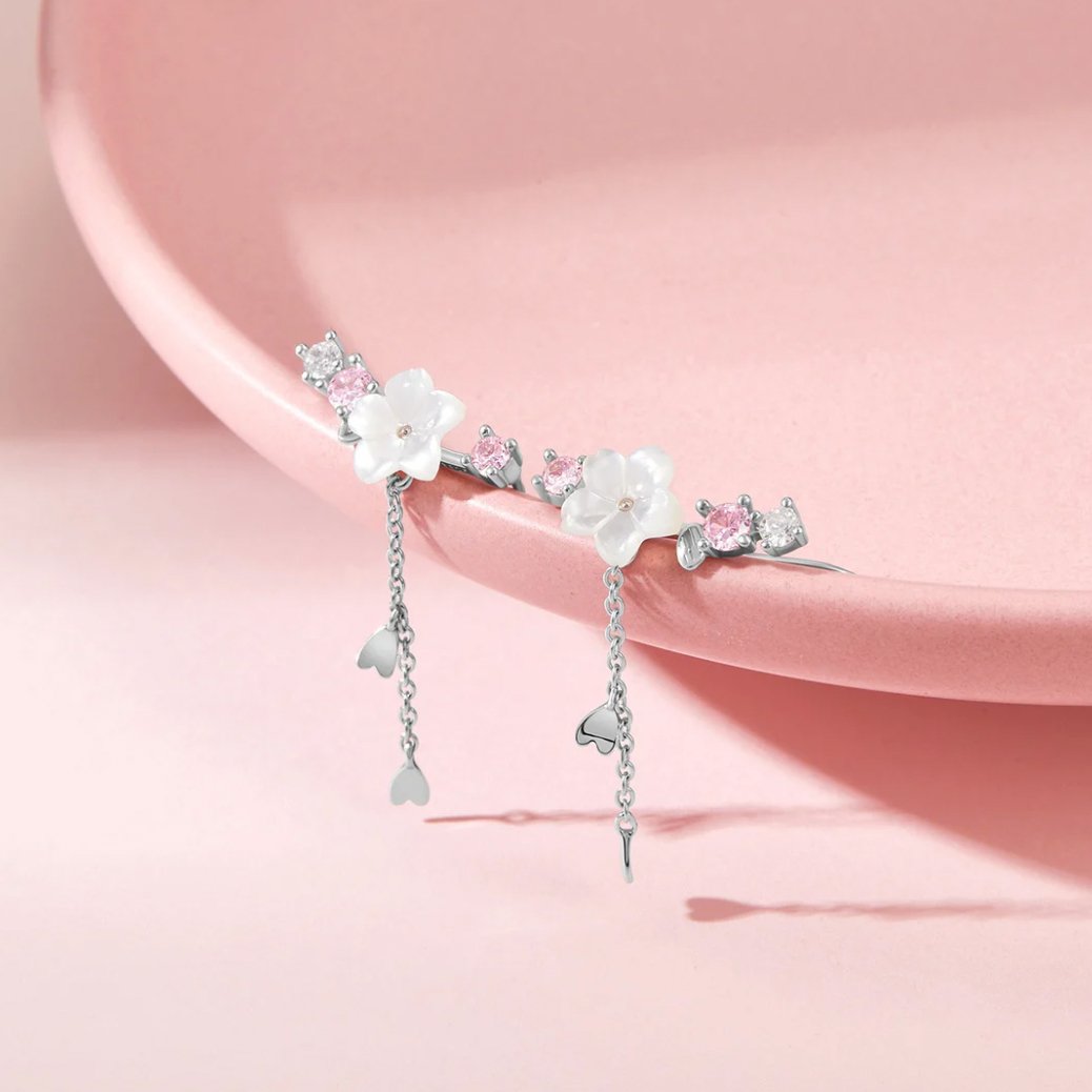 Boucles d'oreilles Cerisier