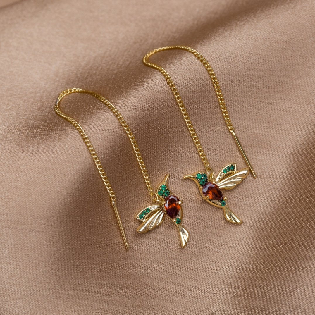 Boucles d'oreilles Hummingbird Chic