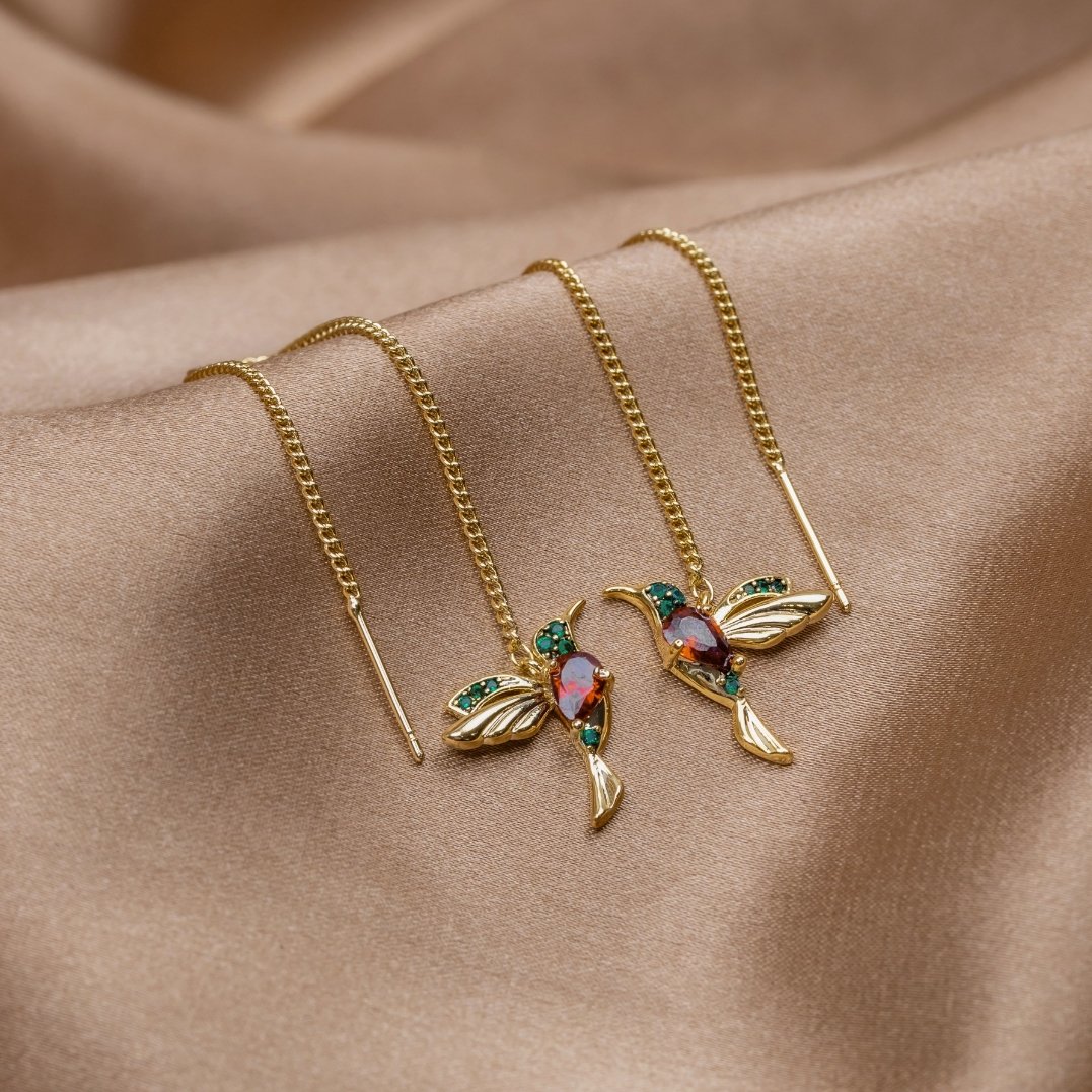 Boucles d'oreilles Hummingbird Chic