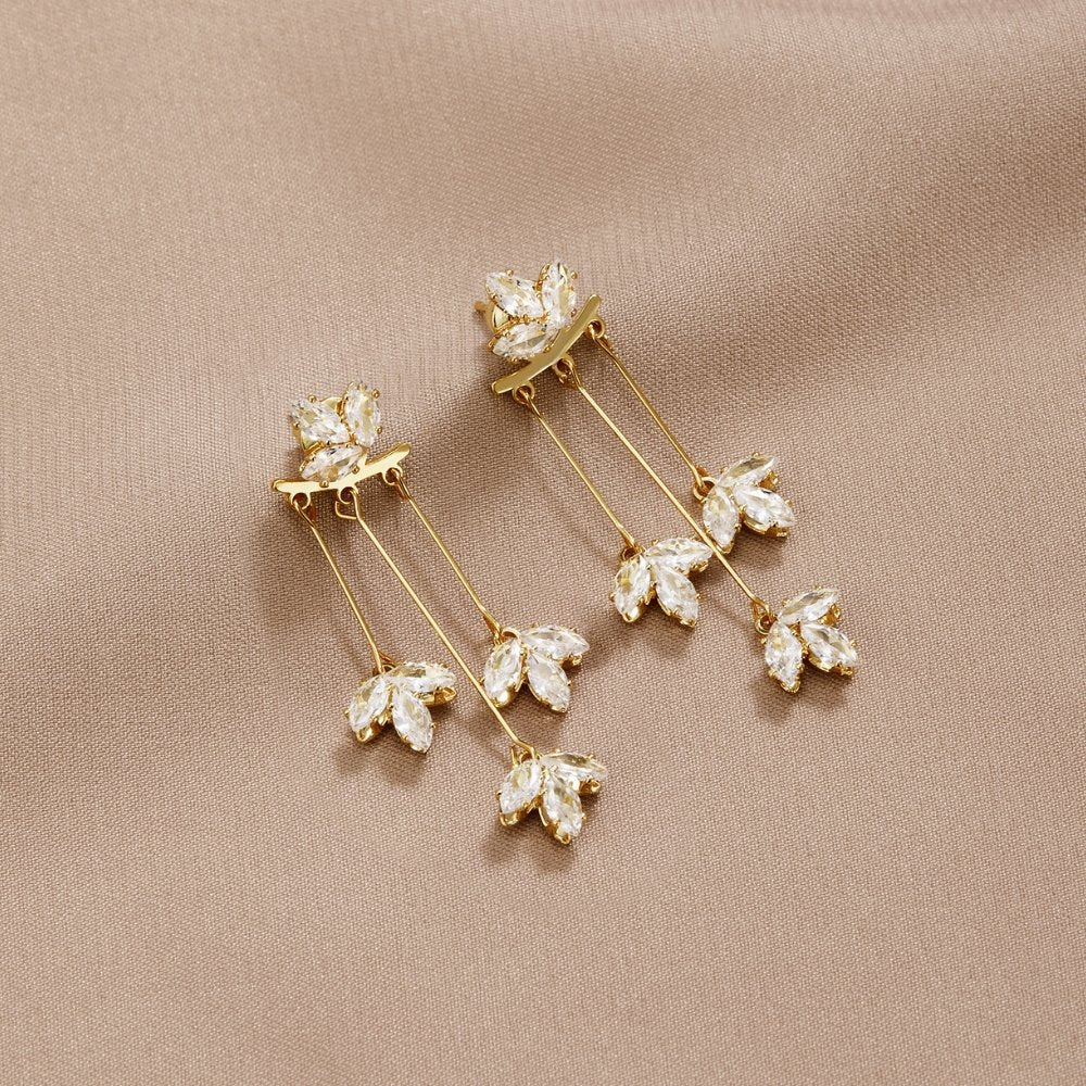 Boucles d'oreilles Cascade Élégantes