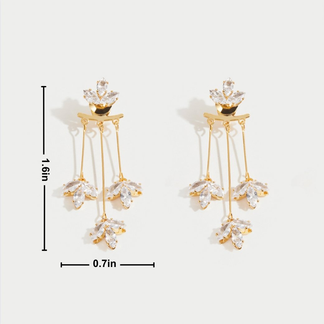 Boucles d'oreilles Cascade Élégantes