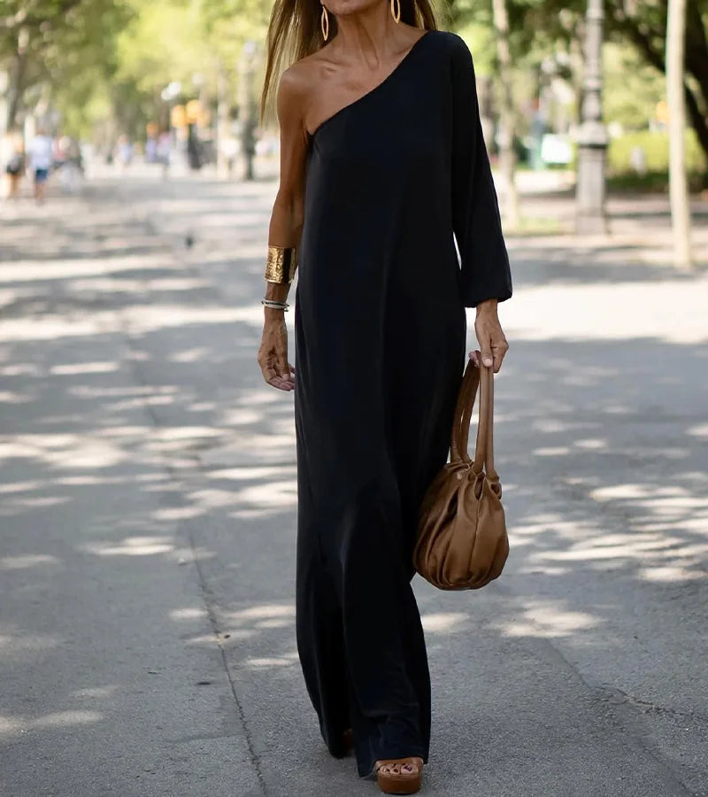 Enya | One-Shoulder Dress