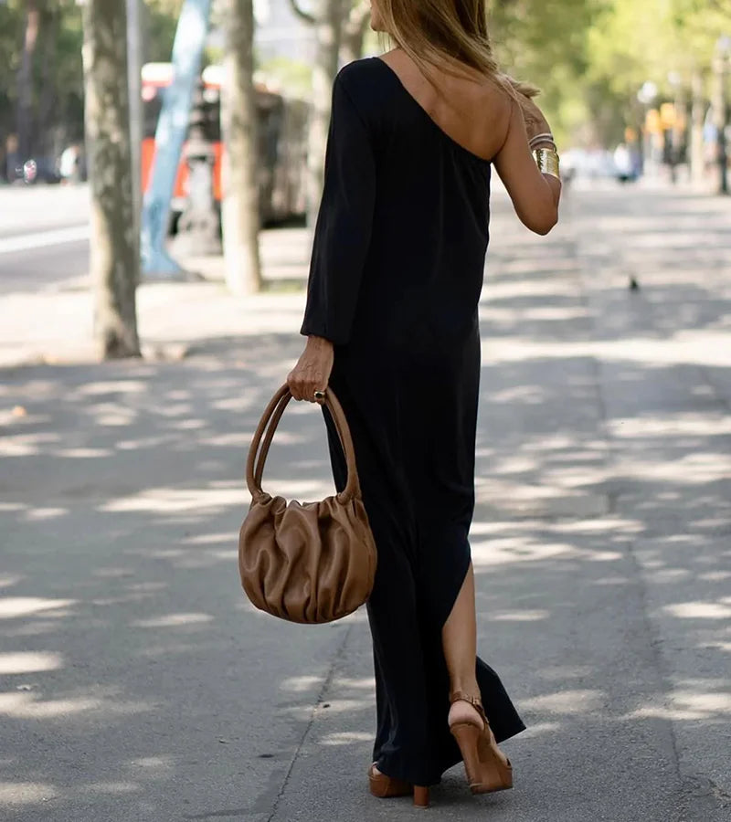 Enya | One-Shoulder Dress