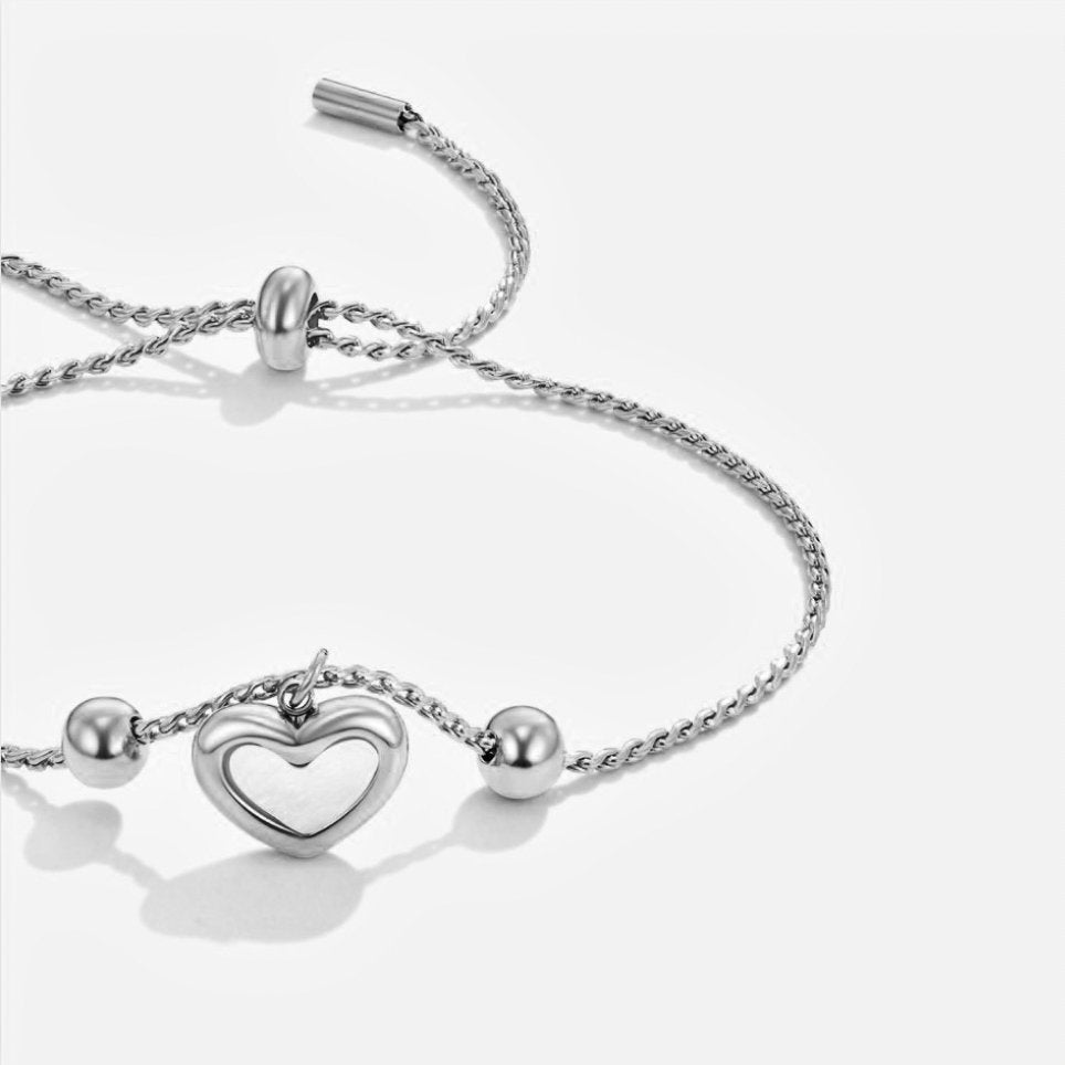 Bracelet Cœur d'Amour Éternel