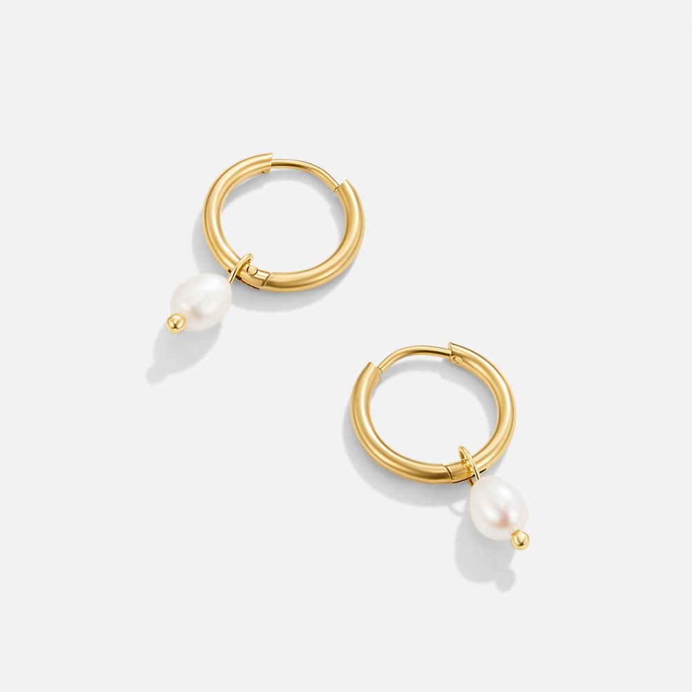 Bella – Boucles d'Oreilles en Perles de Culture