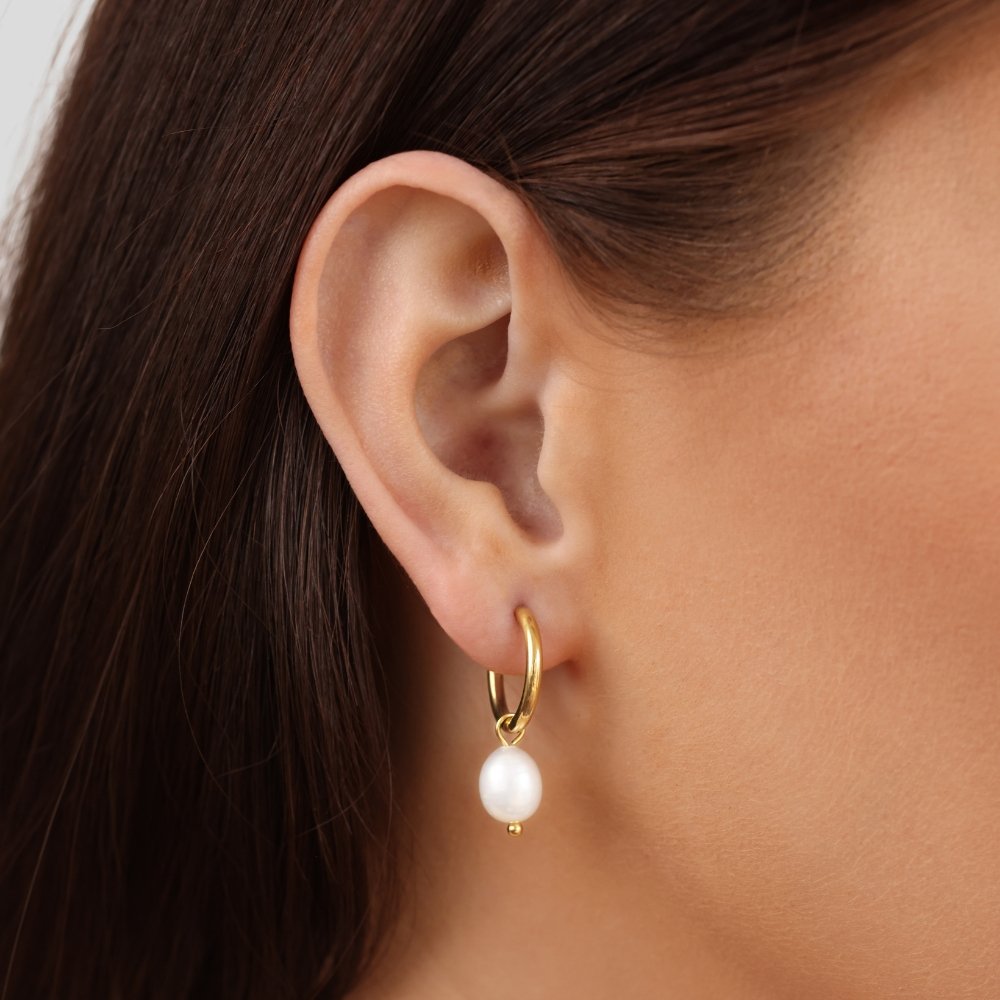 Bella – Boucles d'Oreilles en Perles de Culture