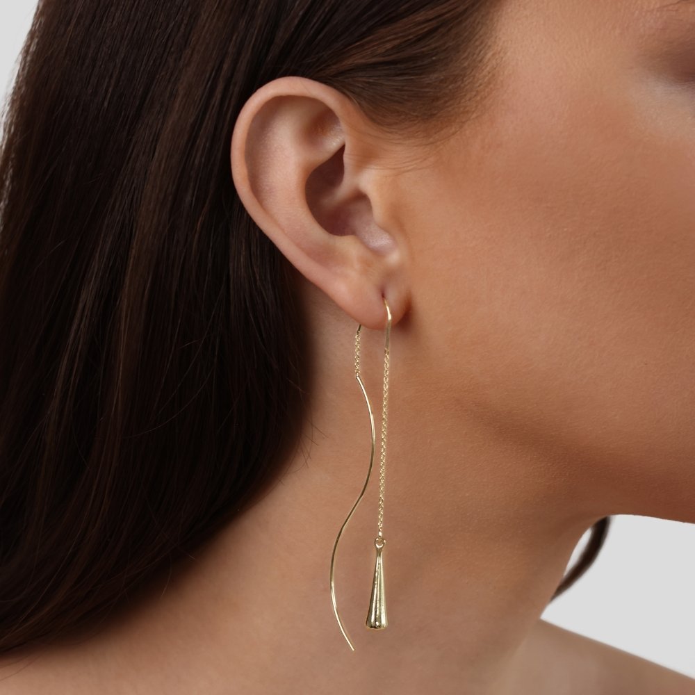 Boucles d'oreilles à pampilles en forme de goutte