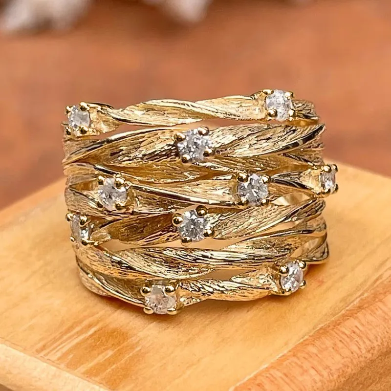 Bague Vintage en Or Classique