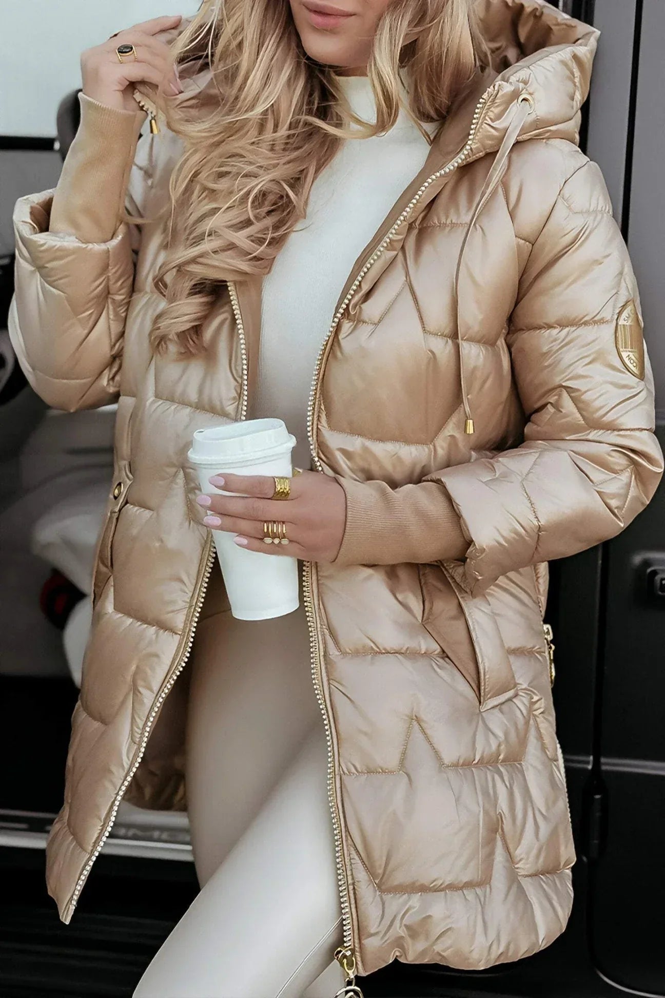 Nolwen | Manteau d'hiver rembourré