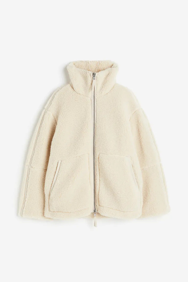 Clydie | Veste Sherpa Douce et Stylée