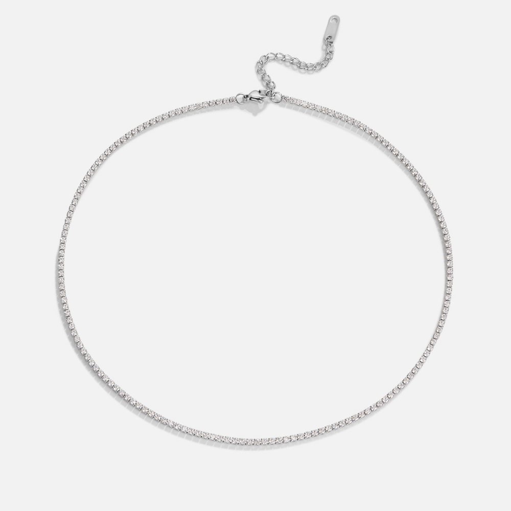 Collier en Cristal Argent Lexi
