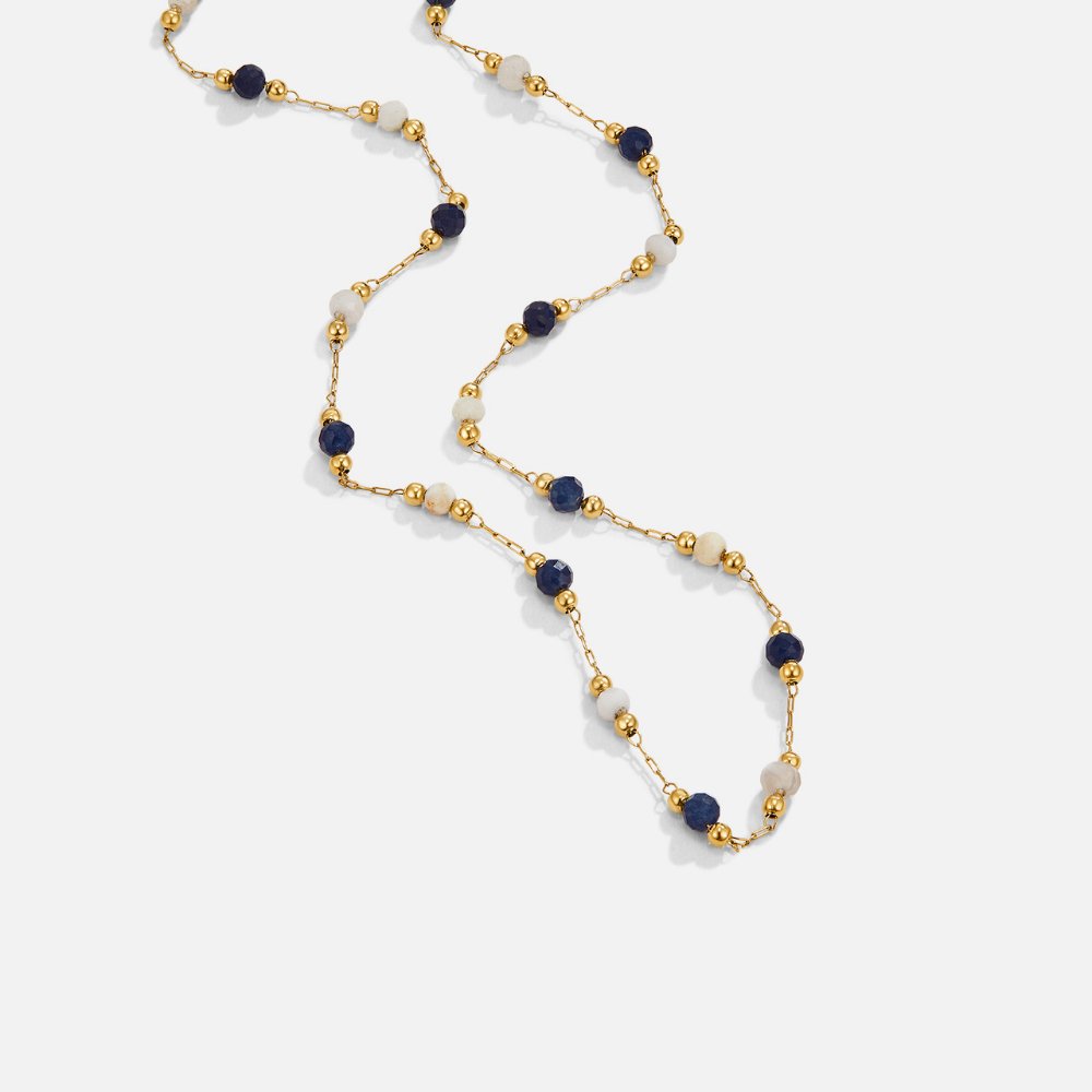 Collier Luna Midnight Stone