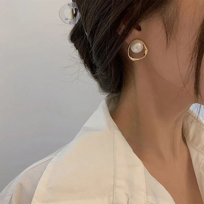 Boucles d'oreilles en perles vintage Emma